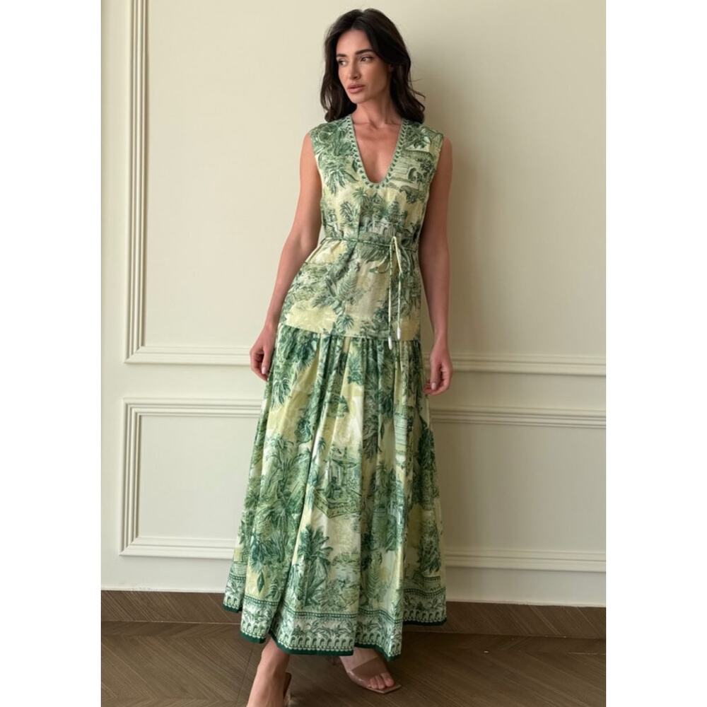 Alemais SARA MIDI DRESS